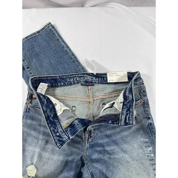 American Eagle Men's Size 32 X 34 Jeans Next Level Airflex Original Straight - Picture 6 of 6